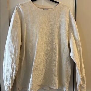 ZARA Men’s Textured Crewneck